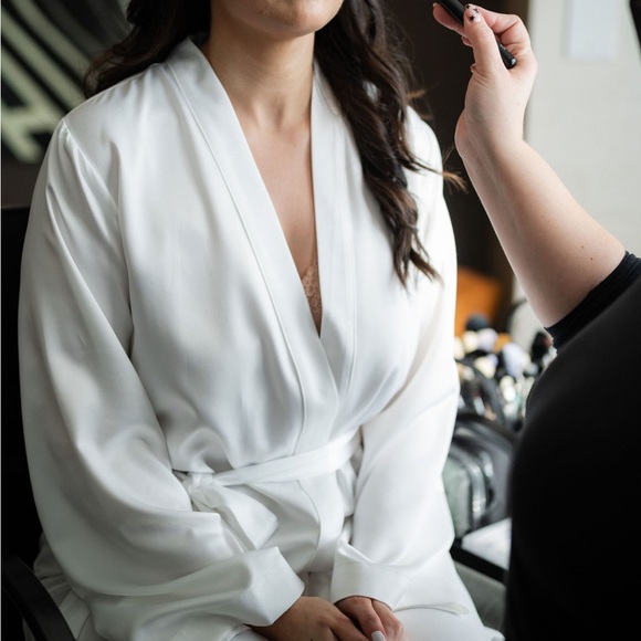 Masongrey AMOUR KIMONO ROBE in whisper white - Picture 3 of 3